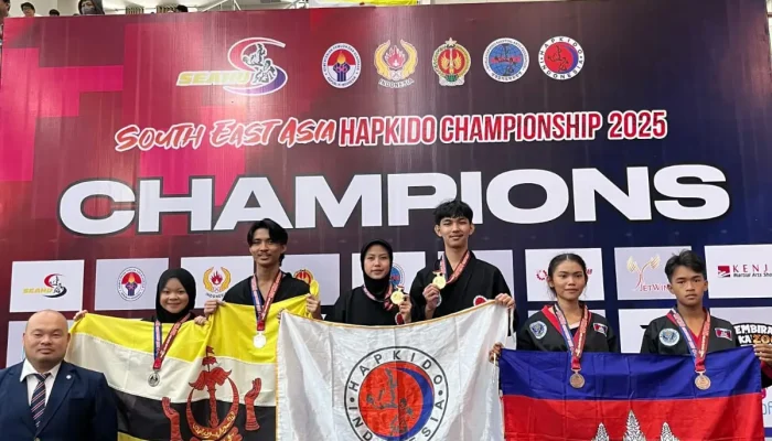 Tiga Atlet Hapkido Depok Sabet Emas di SEAHU Championship 2025