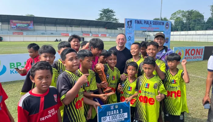 Coach Justin Pantau Bibit Pesepak Bola Asal Depok