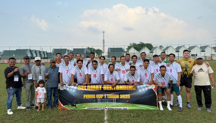 RT 04/07 Menang Telak 5-1 di Liga Perigi Cup 2025