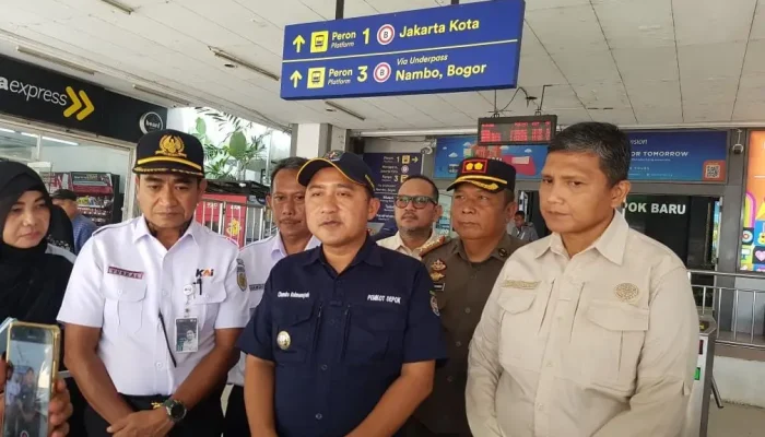 Bersama KAI dan BTP, Pemkot Depok Sepakat Lakukan Penataan Kawasan Stasiun Depok Baru