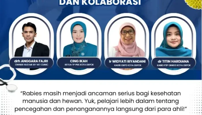 Edukasi Pencegahan Rabies, DKP3 Depok Gelar World Rabies Day 2025