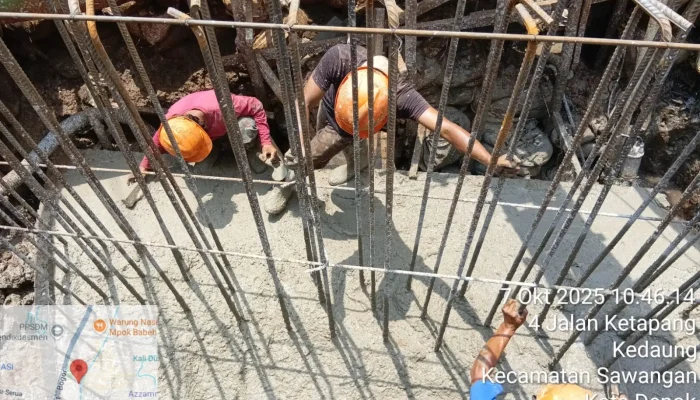 Target Rampung Akhir Oktober, DPUPR Tingkatkan Kualitas Jembatan Ketapang