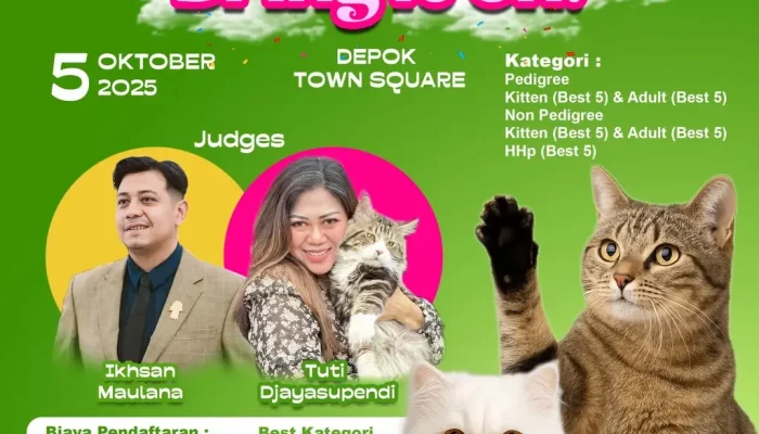 Ingat! Depok Animal Expo 2025 Hadir Pekan Ini