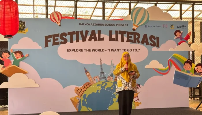 Tumbuhkan Kreativitas Siswa, Kadisdik Apresiasi Festival Literasi Kalyca Azzahra School