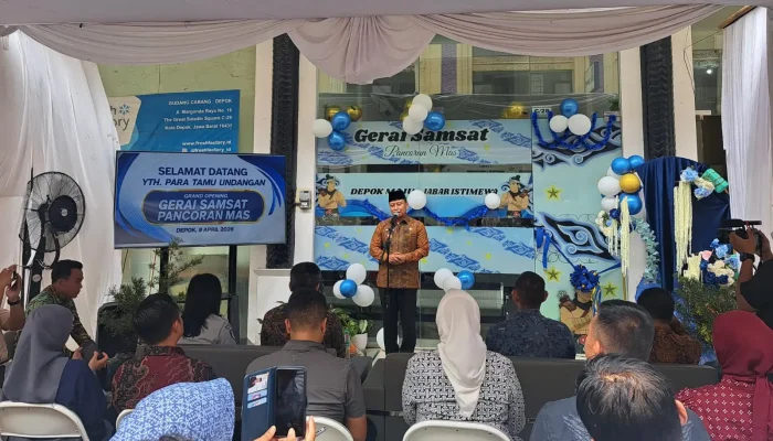 Genjot Kepatuhan Pajak, Wali Kota Depok Resmikan Samsat Ruko Saladin Margonda